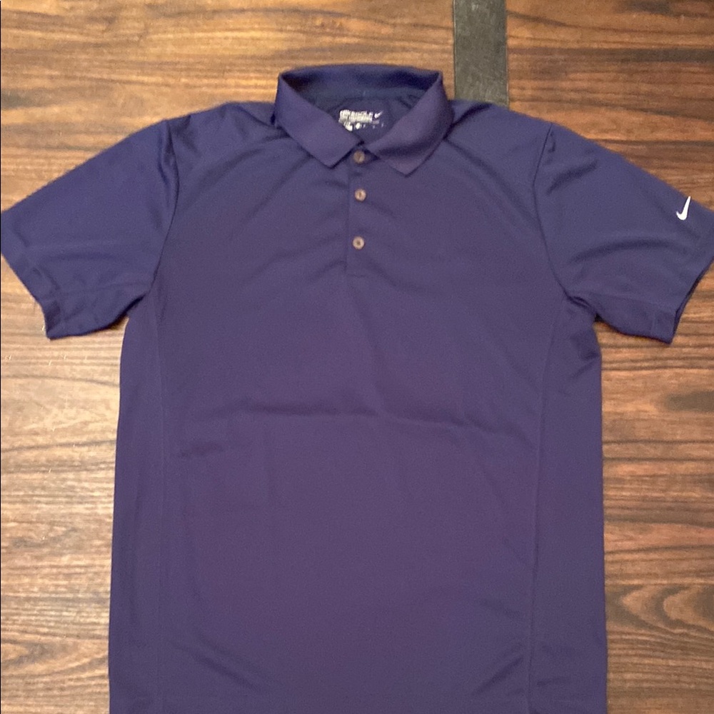 Nike Men's Blue Polo Shirt